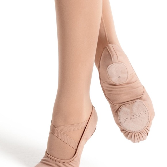 Capezio Hanami Ballet Shoes - Nude - Picture 4 of 4